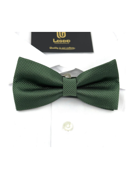 Legend Accessories Σετ Υφασμάτινo Παπιγιόν Πράσινο