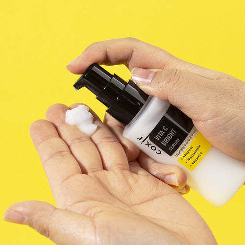 Coxir Vita C Bright Ενυδατικό & Αντιγηραντικό Serum Προσώπου με Βιταμίνη C & Νιασιναμίδη για Αποτοξίνωση & Λάμψη 50ml