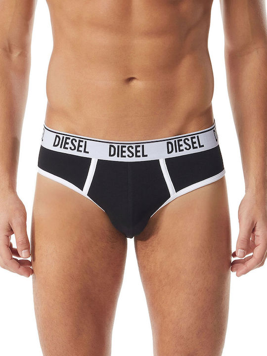 Diesel Andre Мъжки слипове 2Опаковка Black