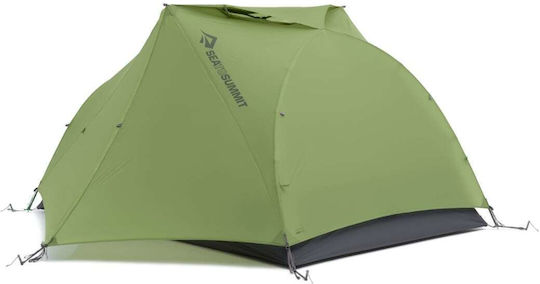 Sea to Summit Telos TR2 Bikepack Tent Καλοκαιρινή Σκηνή Camping Igloo Ορειβασίας Πράσινη με Διπλό Πανί για 2 Άτομα Αδιάβροχη 215x135εκ.