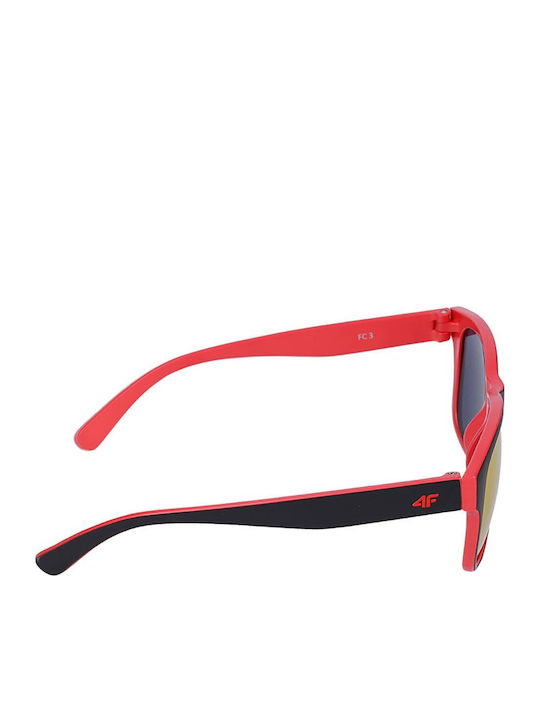 4F Kids Sunglasses Black 4FJSS23ASUNM024-62S