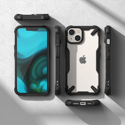 Ringke Fusion X Silicone Back Cover Black (iPhone 14 Plus)