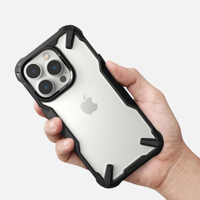 Ringke Fusion X Silicone Back Cover Black (iPhone 14 Pro Max)