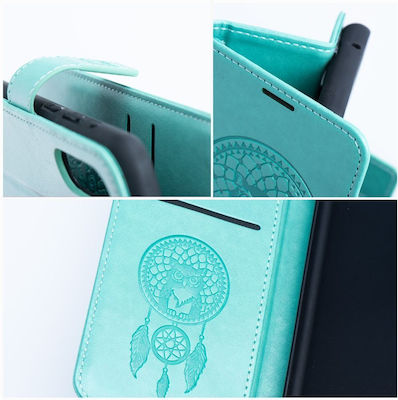 Forcell Mezzo Brieftasche Synthetisches Leder Dreamcatcher Green (Galaxy A23 4G / Galaxy A23 5G Galaxy A23 4G / Galaxy A23 5G)