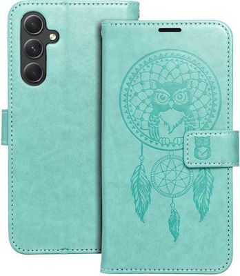 Forcell Mezzo Wallet Δερματίνης Dreamcatcher Green (Galaxy A54 5G)