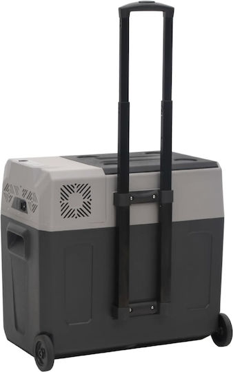 vidaXL Φορητό Ψυγείο 40lt Μαύρο