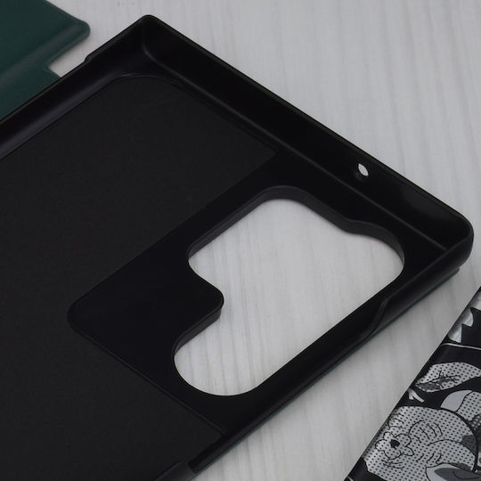 Techsuit eFold Series Book Plastic Green (Galaxy S23 Ultra)