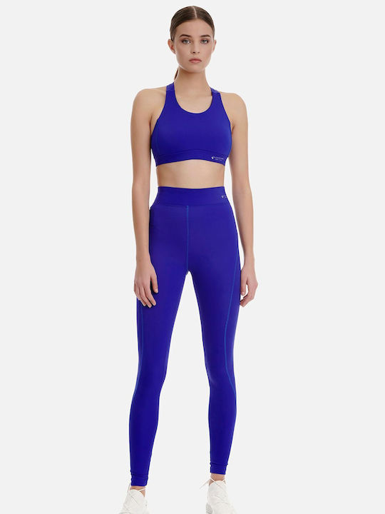 SugarFree Frauen Sport-BHs Sport-BH Blau