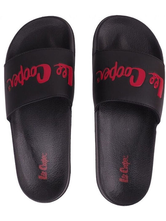 Lee Cooper Ανδρικά Slides Μαύρα