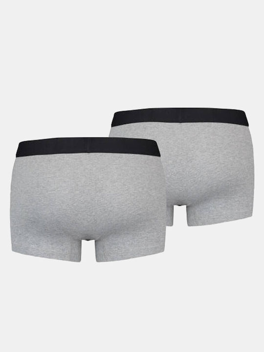 Basic Trunk Ανδρικά Μποξεράκια Γκρι 2Pack