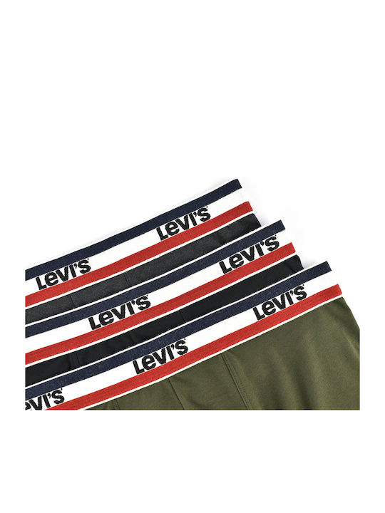 Ανδρικά Μποξεράκια Black/Grey/Olive 3Pack