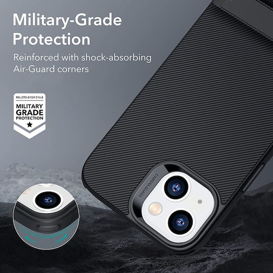 ESR Air Shield Boost Umschlag Rückseite Silikon Schwarz (iPhone 14 Plus)