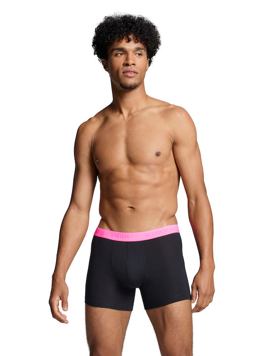 Scotch & Soda Base Herringbone Мъжки боксерки 3Опаковка Multicolour