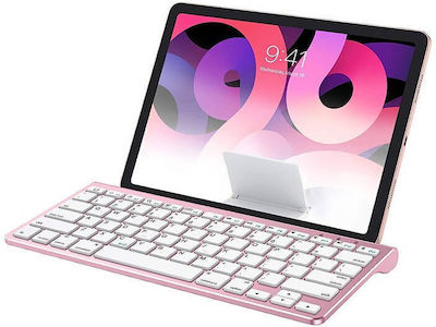Omoton KB088 Fără fir Bluetooth Doar tastatura pentru Tabletă Engleză US Rose Gold