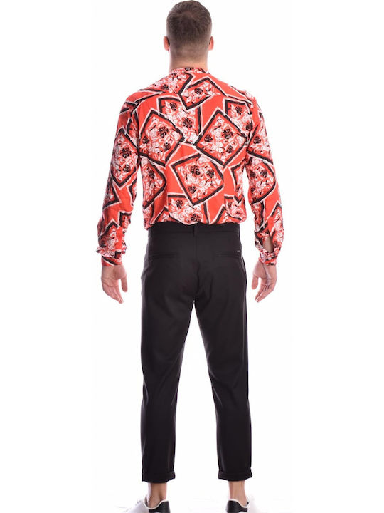 Red floral / lachouri shirt