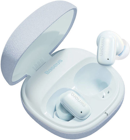 Baseus Air Nora 2 In ear Bluetooth хендсфри Слушалки с Кутийка за Зареждане Син