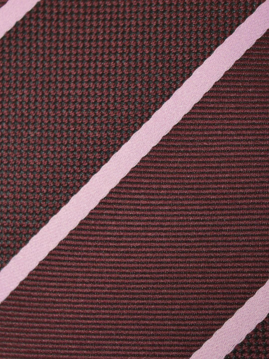 Hugo Boss Men's Tie Printed Burgundy