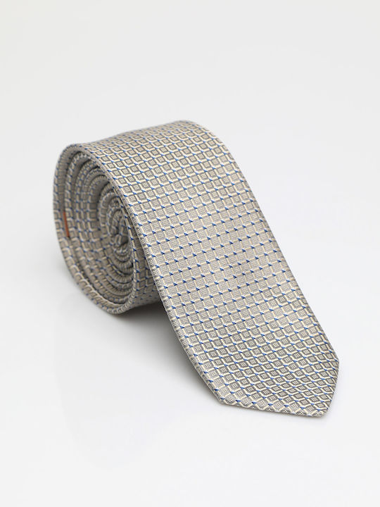 Tresor Men's Tie Set Printed Khaki