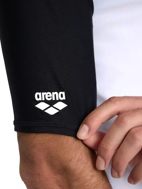 Arena Rash Vest Men's Short Sleeve Sun Protection Shirt White