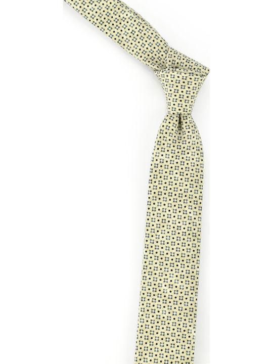 Boss Men's Tie Wool Knitted Printed in Beige Color