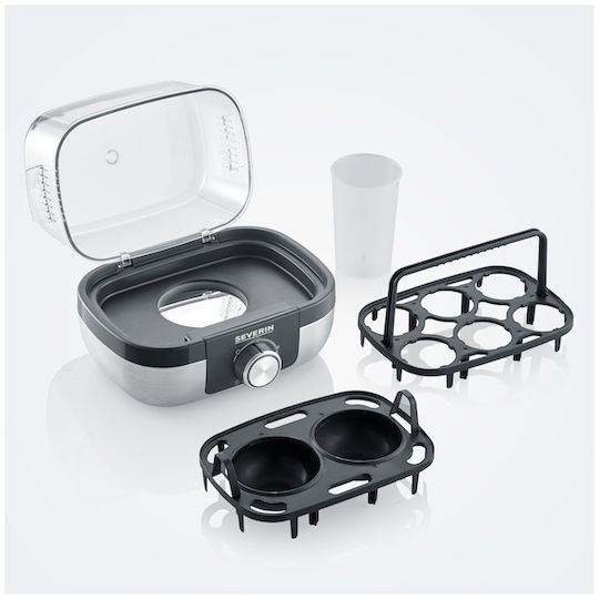 Severin EK 3169 Cuptor de ouă 6 Locuri 420W Argint