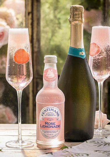 Fentimans Rose Limonade mit Kohlensäure, Biologisch in Flasche 275ml