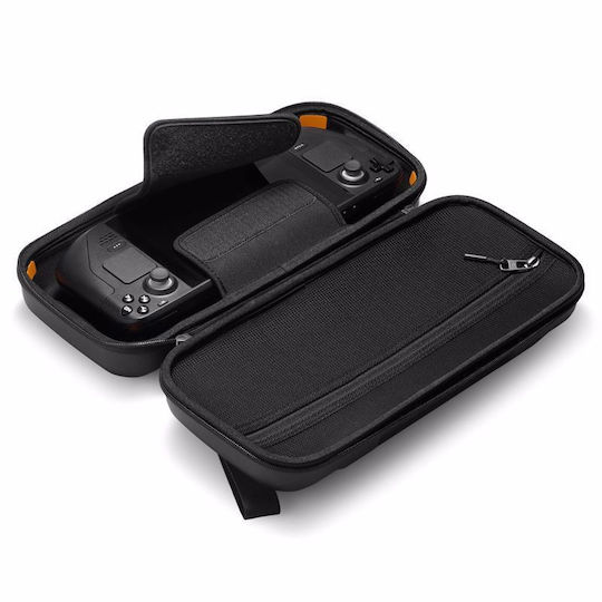 Spigen Rugged Armor Pro Πλαστική Θήκη Προστασίας για Κονσόλα Steam Deck Μαύρη