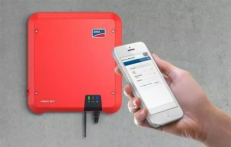 SMA Sunny Boy 6.0 Power Inverter 6000W with Nominal Input Voltage 365V Single Phase