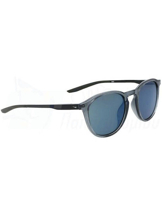 Nike Neo RD Unisex Sunglasses with Gray Plastic Frame and Blue Lens DV2297-021