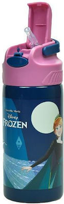 Gim Ανοξείδωτο Παγούρι Frozen Discover σε Μπλε χρώμα 500ml