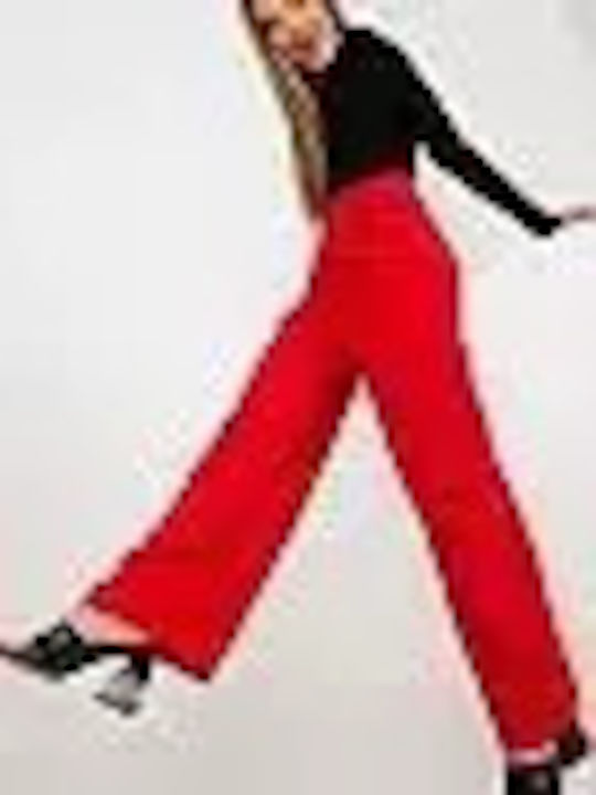 Pantaloni model 168060 Xsapienza roșu (34)