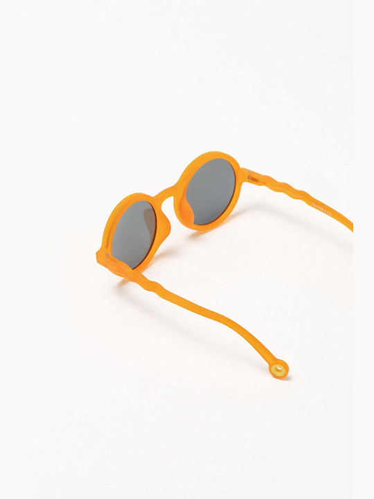 Olivio & Co Round Kids Sunglasses with Polarized Lenses Starfish Orange for 3-12 Years