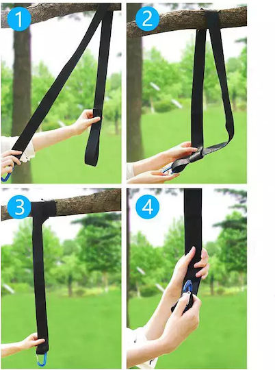 Neo Sport Set of 2 Straps-Belts Rings for Playground Equipment Installation 150cm