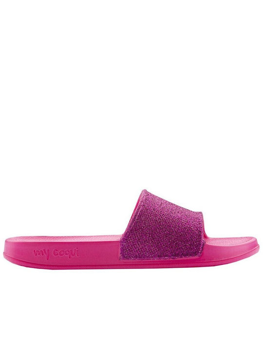 Coqui Kids' Slides Fuchsia