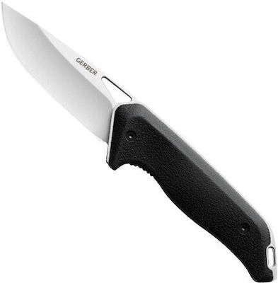 Gerber Moment Knife Black with Blade made of Steel in Sheath