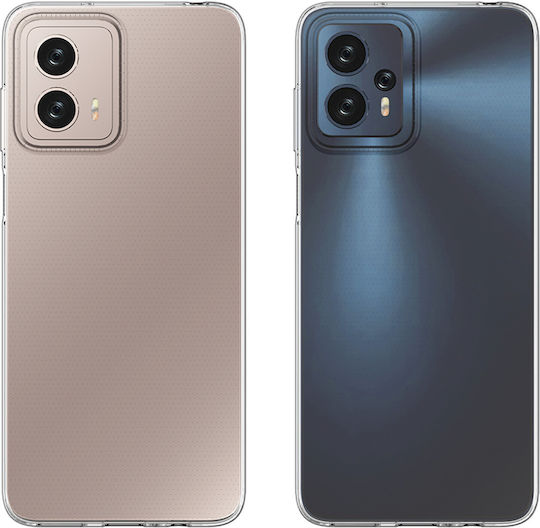 Hurtel Задна корица Силикон 0.5мм Прозрачен (Moto G53)
