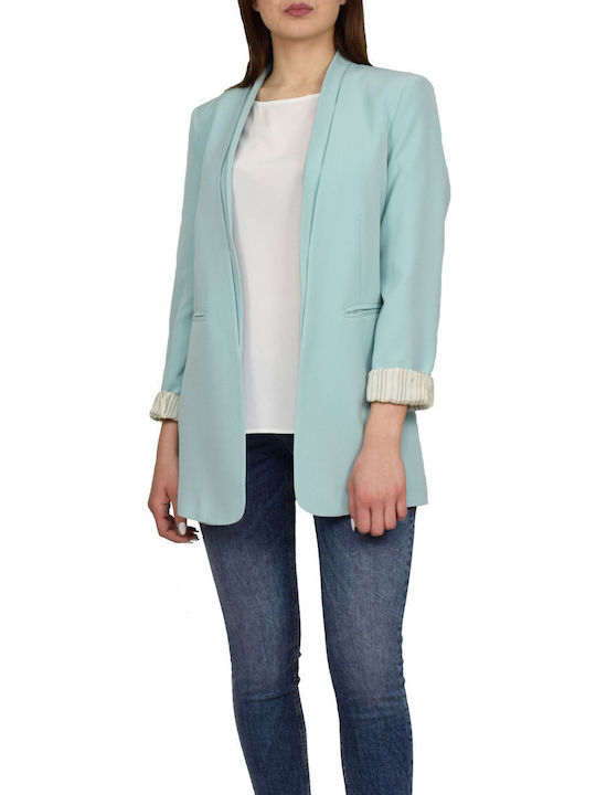 Passager Long Women's Blazer Turquoise