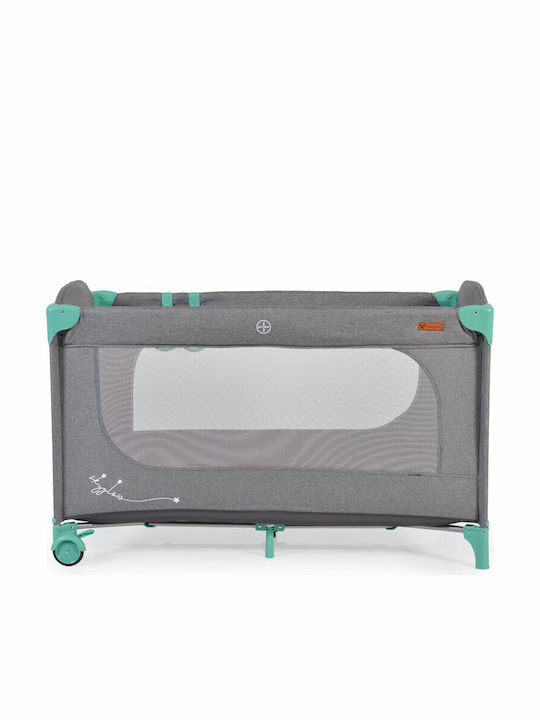 Cangaroo Skyglow Playpen with Mattress Mint 125x62cm