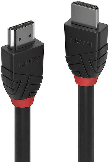 Lindy HDMI 2.0 Premium High Speed 4K 60Hz HDR Cable HDMI Male - HDMI Male 5m Black