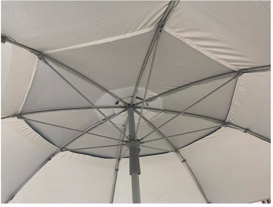 Hupa Maestro Beach Umbrella Diameter 2m with UV Protection and Petrol Blue Air Duct