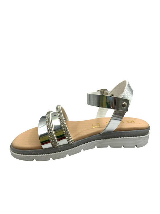 Kinder Sandalen Anatomisch Silber