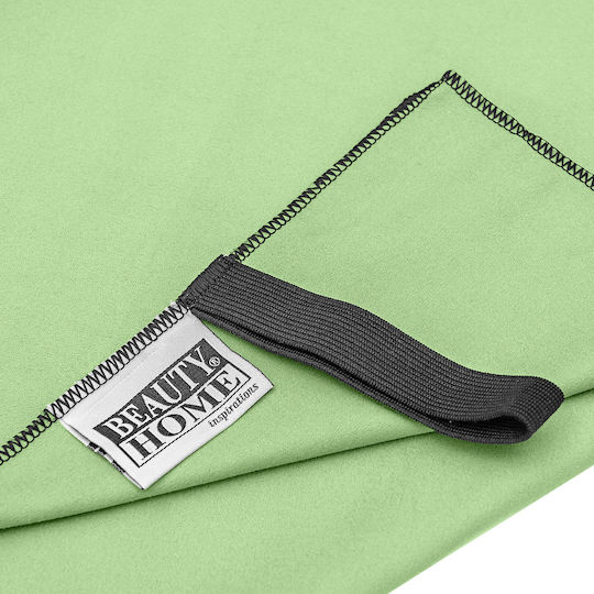 Beauty Home Microfiber Towel Body 200gr/m² Green 160x90cm