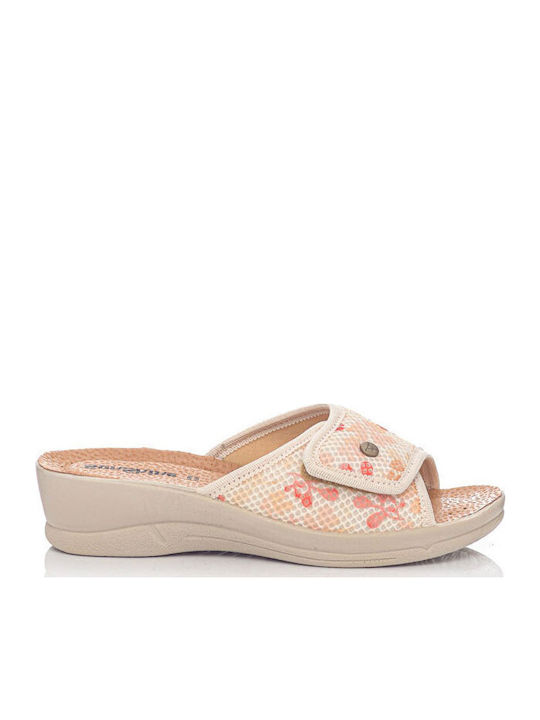 Anatomic Women's Platform Wedge Sandals Beige