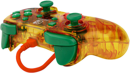 PDP Rock Candy Ενσύρματο Gamepad για Switch Yellow/Green