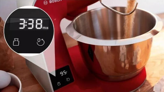 Bosch Stand Mixer 1000W with Stainless Mixing Bowl 3.9lt