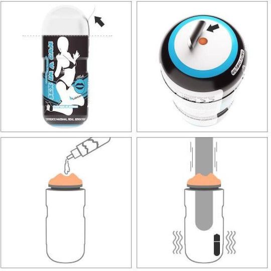 Lovetoy Masturbator mit Vibration 1Stück