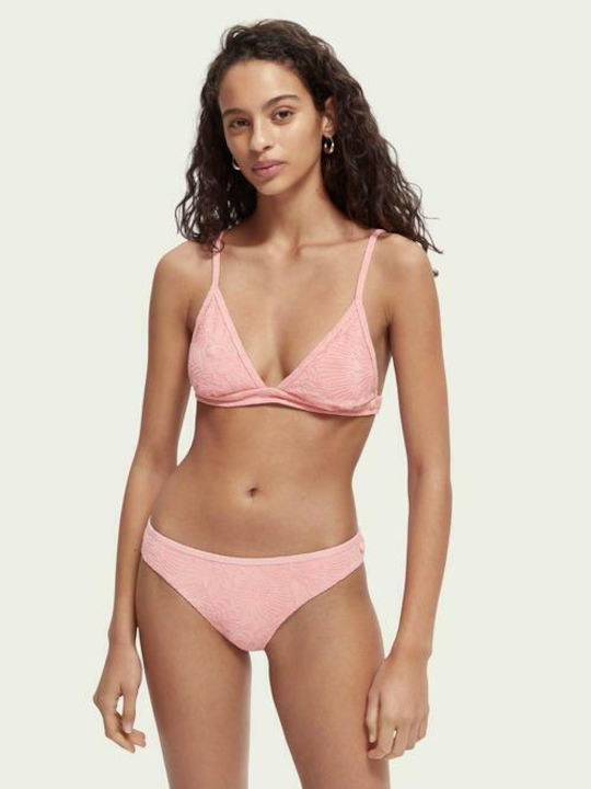 Scotch & Soda Bikini Slip Rosa