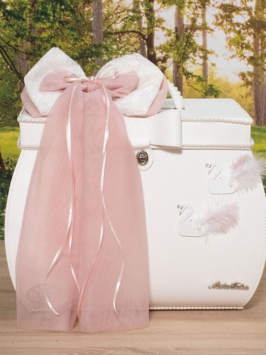 Makis Tselios Fashion Set de Botez cu Temă Lebăda 3buc