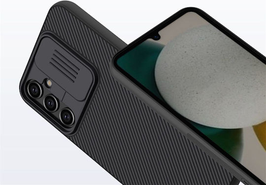 Nillkin Camshield Umschlag Rückseite Kunststoff 2mm Schwarz (Galaxy A34)