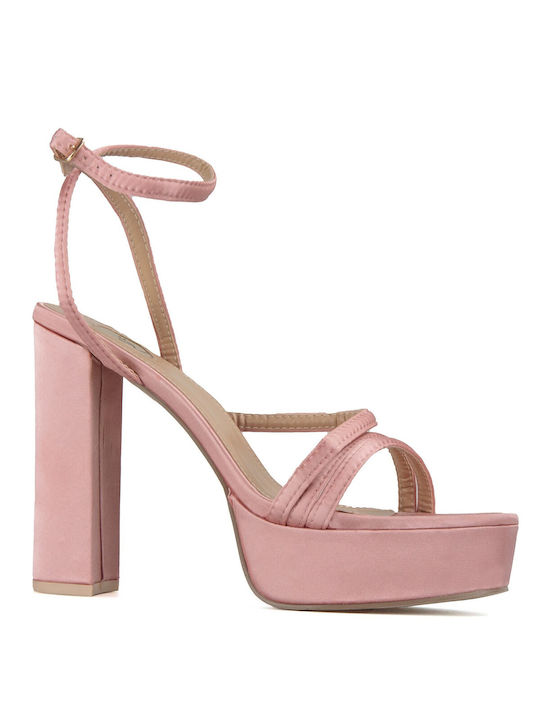 Silia D Fabric Women's Sandals Pink